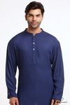 Men's Islamic Clothing: Blue Kurta