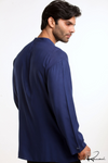 Men's Islamic Clothing: Blue Kurta